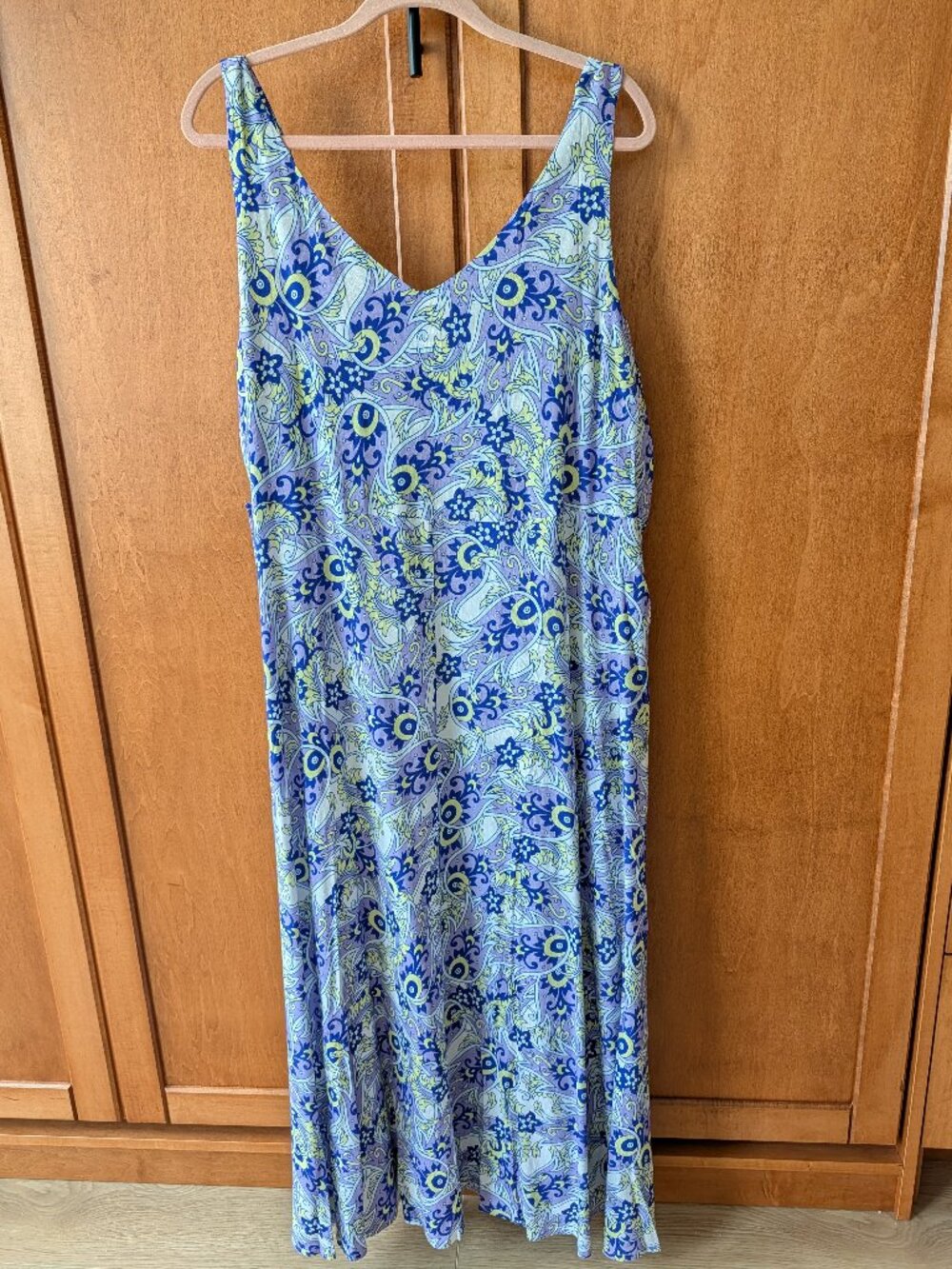 Blue sky Plus Size Maxi Dress NWT
